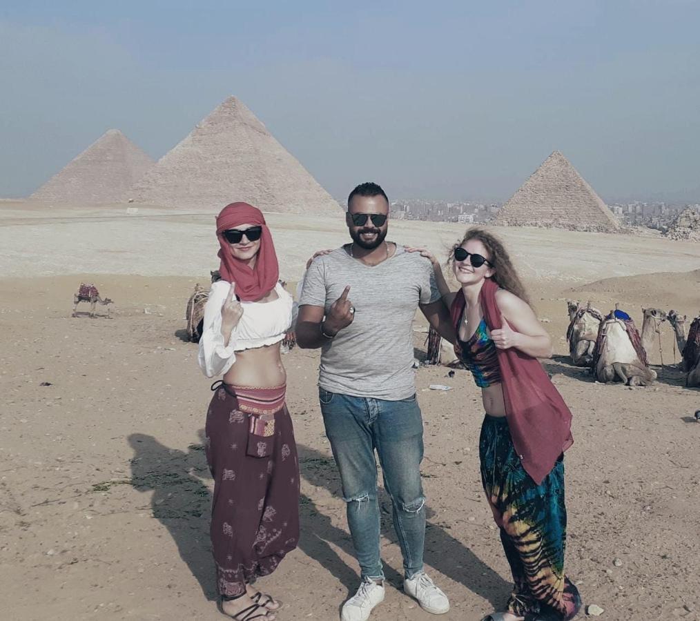 Draz Pyramids View Bed & Breakfast Kafrat al Jabal Luaran gambar