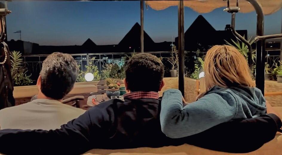 Draz Pyramids View Bed & Breakfast Kafrat al Jabal Luaran gambar