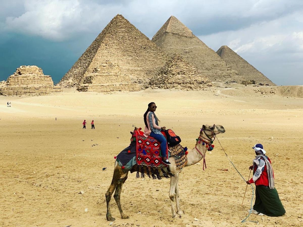 Draz Pyramids View Bed & Breakfast Kafrat al Jabal Luaran gambar
