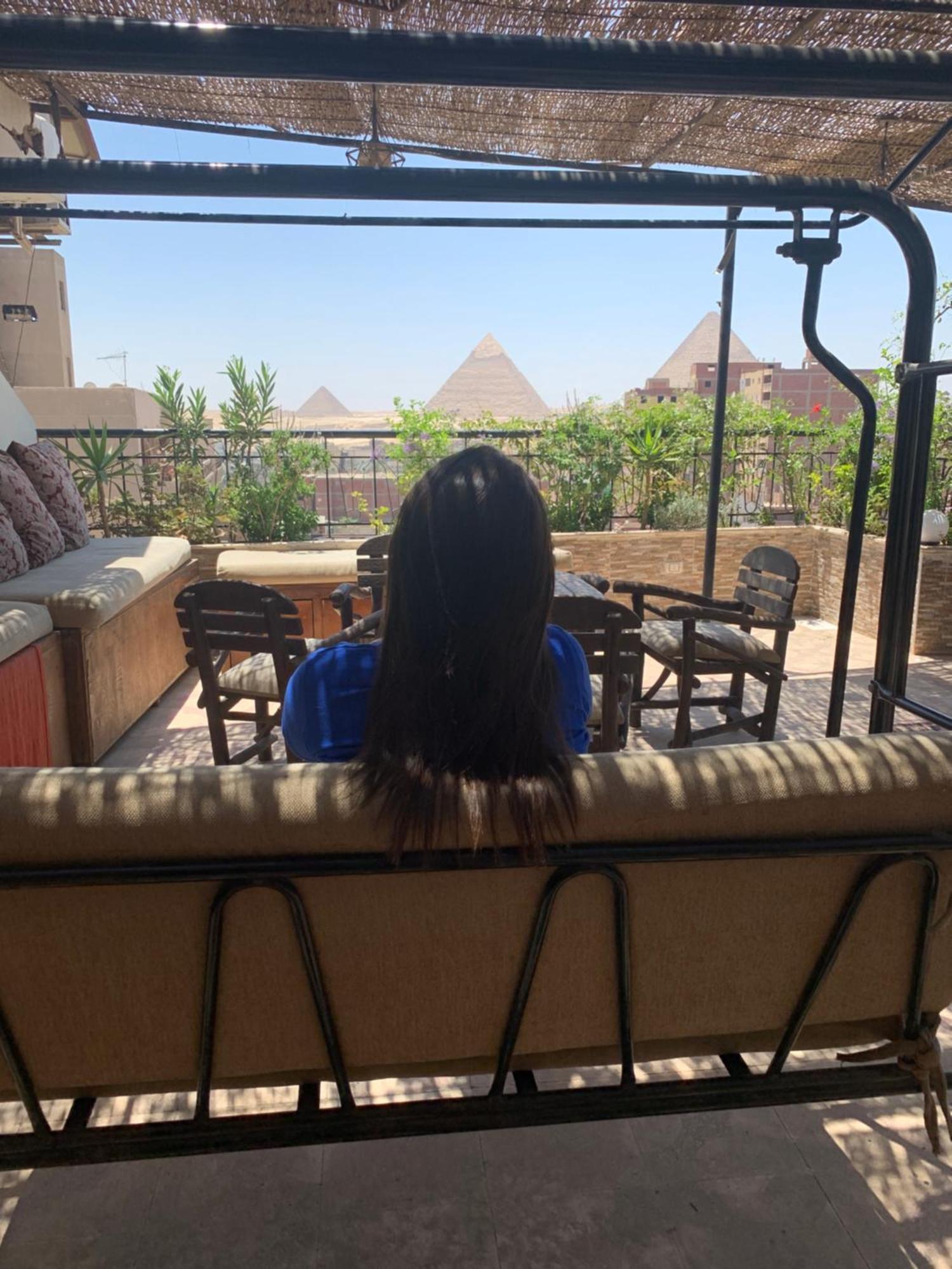 Draz Pyramids View Bed & Breakfast Kafrat al Jabal Luaran gambar